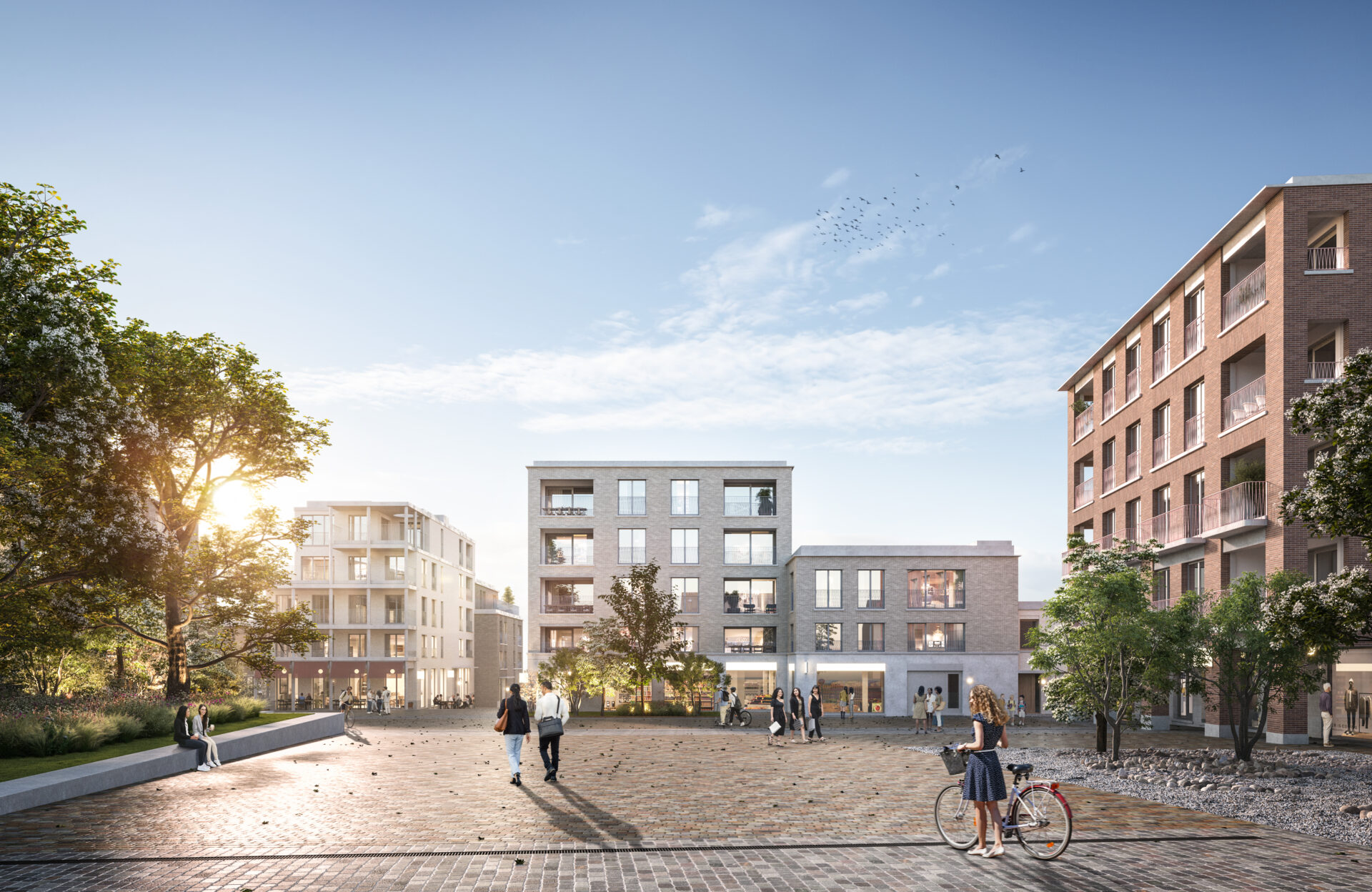 Achtergrond van Asse Hopmarkt